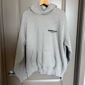 Men’s Essentials Grey Hoodie